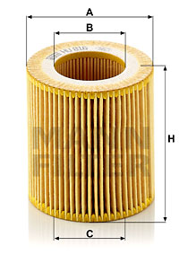 Öljynsuodatin MANN-FILTER HU 816 z KIT