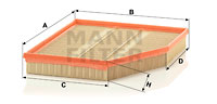 Ilmansuodatin MANN-FILTER C 31 149