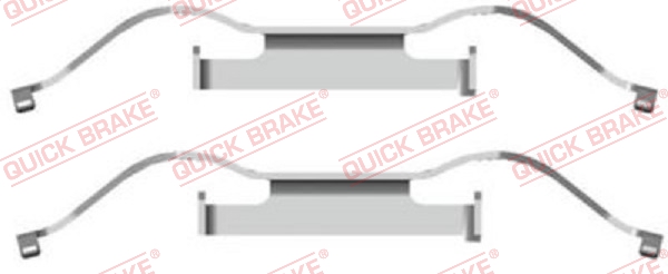 Tarvikesarja, jarrupala QUICK BRAKE 109-1681