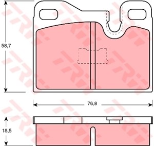 Jarrupalasarja, levyjarru, Etuakseli, Taka-akseli, PORSCHE 924, 928, 944, 449126250, 449126280, 449126310, 477 698 151 A, 477 698 151 B,