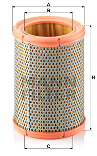 Ilmansuodatin MANN-FILTER C 1362