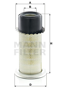 Ilmansuodatin MANN-FILTER C 16 340