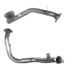 Pakoputki, Edessä, OPEL VECTRA A Halvkombi, VAUXHALL CAVALIER Mk Halvkombi III, CAVALIER Mk Sedan III, 0858014, 858014, 90469997