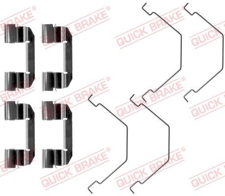Tarvikesarja, jarrupala QUICK BRAKE 109-1292