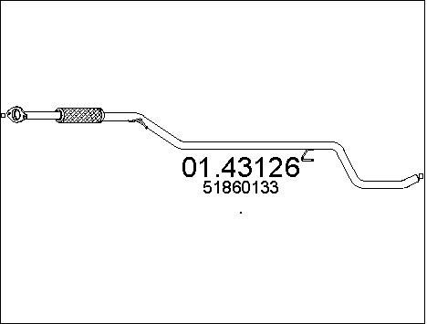 Pakoputki MTS 01.43126