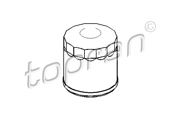 Öljynsuodatin TOPRAN 300 058