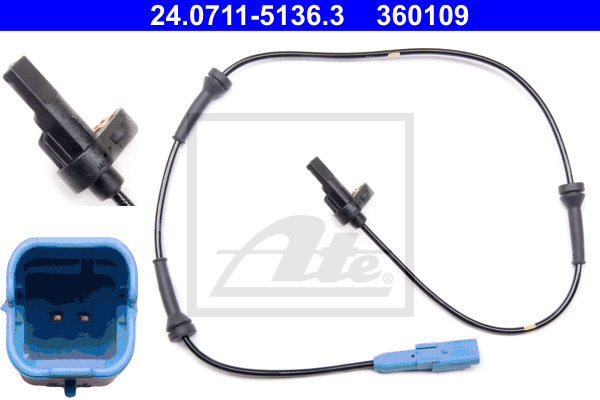 ABS-anturi ATE 24.0711-5136.3