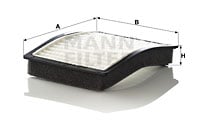 Raitisilmasuodatin MANN-FILTER CU 1006-2