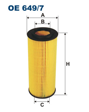 Öljynsuodatin FILTRON OE 649/7