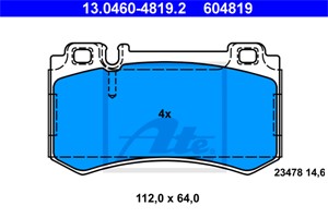 Jarrupalasarja, levyjarru, Taka-akseli, MERCEDES-BENZ, 003 420 94 20, 004 420 49 20, A 003 420 94 20, A 004 420 49 20