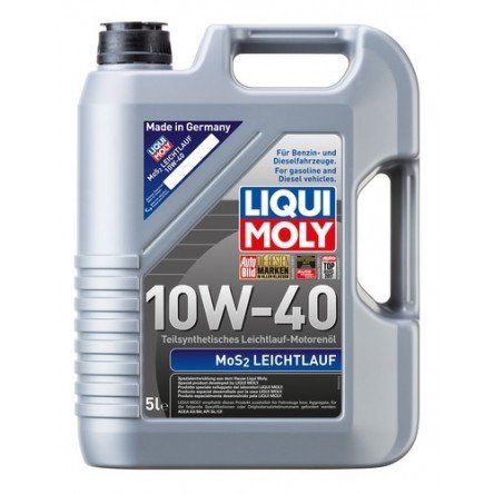 Moottoriöljy LIQUI MOLY MOS2 LEICHTLAUF 10W40 5L