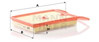 Ilmansuodatin MANN-FILTER C 35 011