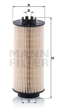 Polttoainesuodatin MANN-FILTER PU 10 022 z