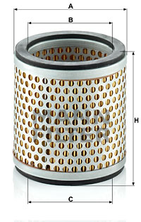 Ilmansuodatin MANN-FILTER C 89/1