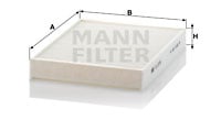 Raitisilmasuodatin MANN-FILTER CU 2736-2