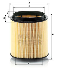 Ilmansuodatin MANN-FILTER C 1869