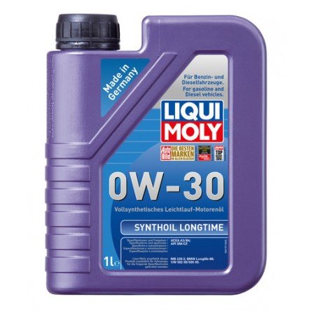 Moottoriöljy LIQUI MOLY SYNTHOIL LONGTIME 0W30 1L