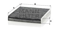 Raitisilmasuodatin MANN-FILTER CUK 2545