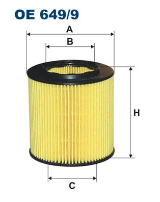 Öljynsuodatin FILTRON OE 649/9