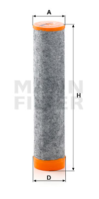 Toisioilmasuodatin MANN-FILTER CF 7001