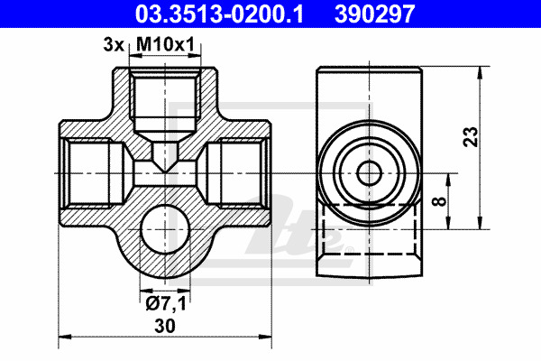 Putkiliitin ATE 03.3513-0200.1