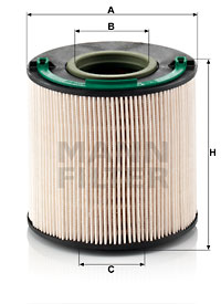 Polttoainesuodatin MANN-FILTER PU 1040 x