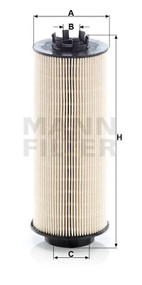 Polttoainesuodatin MANN-FILTER PU 966/1 x