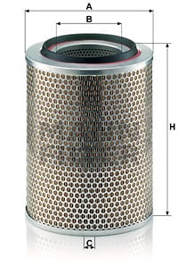 Ilmansuodatin MANN-FILTER C 23 440/2
