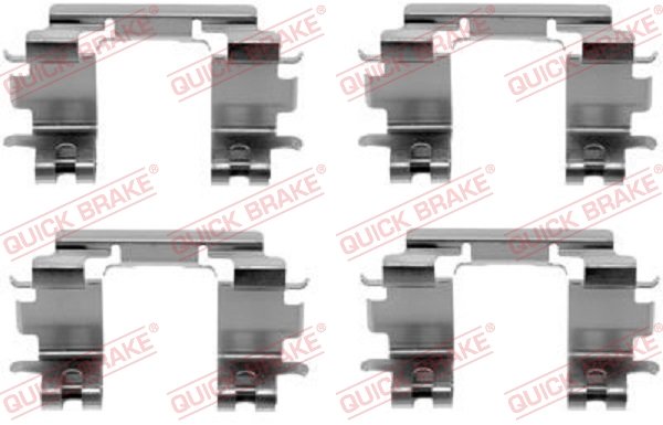 Tarvikesarja, jarrupala QUICK BRAKE 109-1670