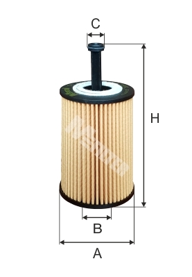 Öljynsuodatin MFILTER TE 614