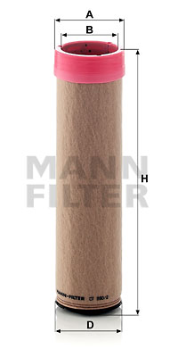Toisioilmasuodatin MANN-FILTER CF 990/2