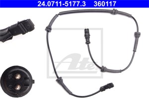 Tunnistin, kiertonopeus, Etuakseli, RENAULT MEGANE II, MEGANE Coupé-Cabriolet II, 82 00 307 447