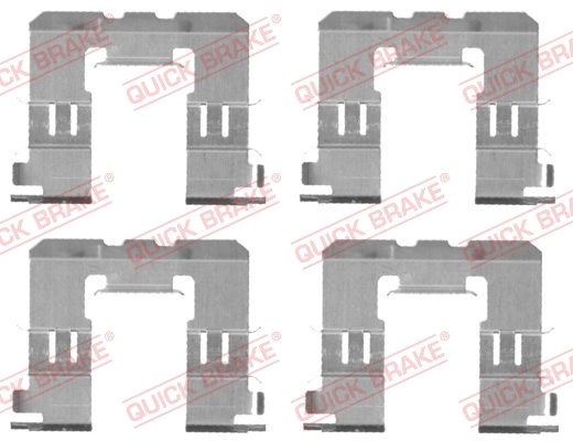 Tarvikesarja, jarrupala QUICK BRAKE 109-1721