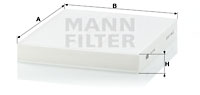 Raitisilmasuodatin MANN-FILTER CU 2141