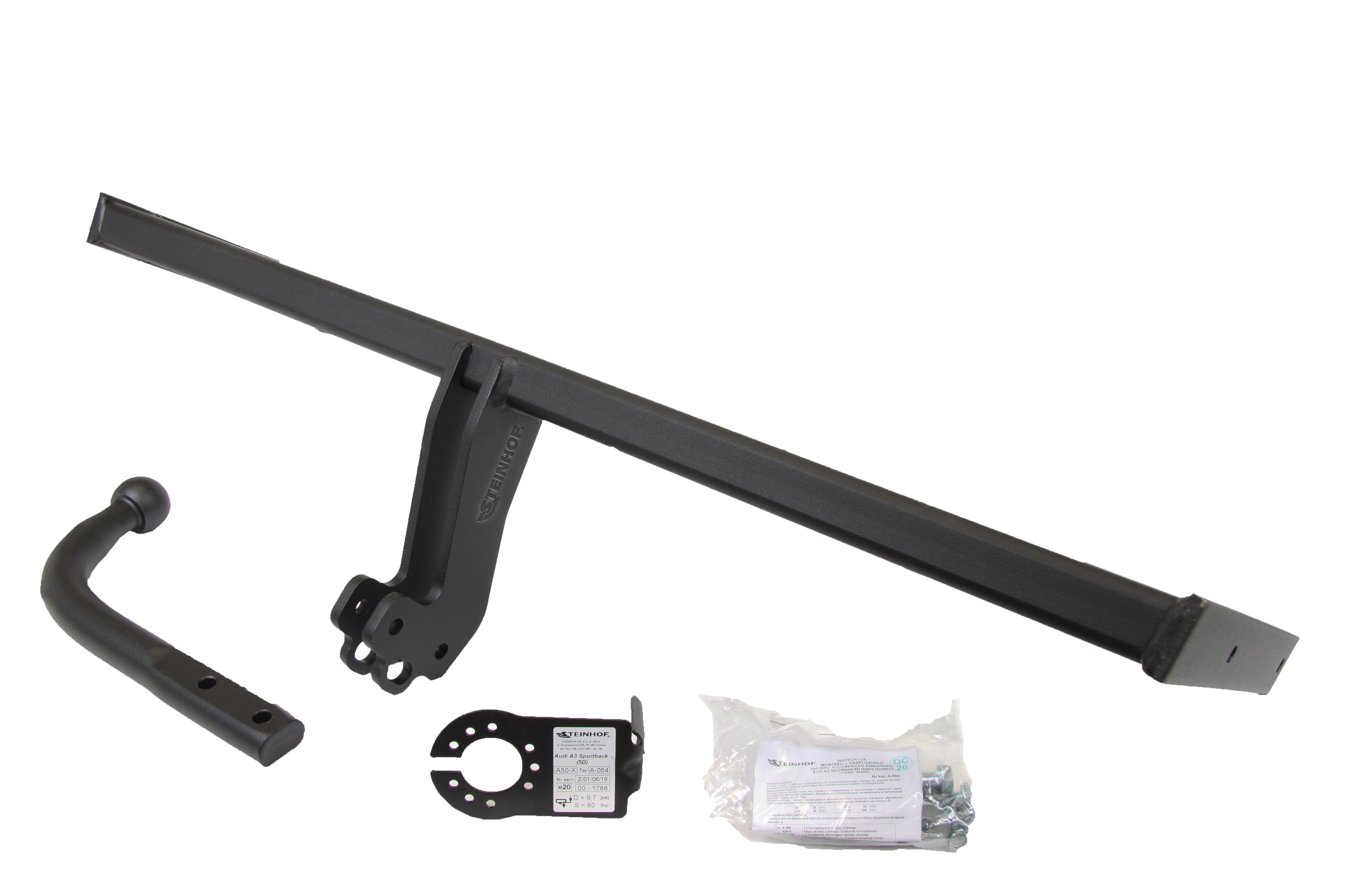 Vetokoukku STEINHOF STA-064 Audi A3 Sportback '04-08