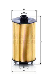 Öljynsuodatin MANN-FILTER HU 12 007 x