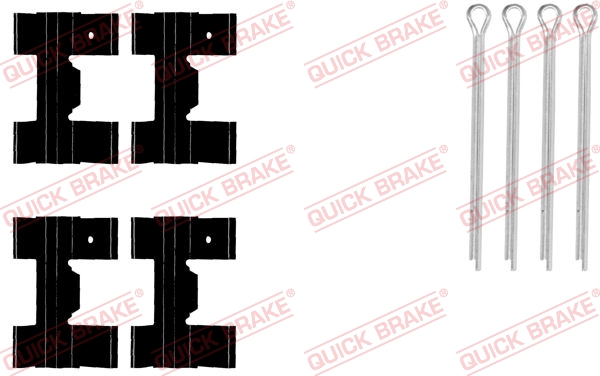 Tarvikesarja, jarrupala QUICK BRAKE 109-0951