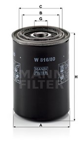 Öljynsuodatin, DAIHATSU,MITSUBISHI, 15601-87305, 15601-87309, 15601-87310, 162326, 25011441, 8-94217-272-0, 8-94217-272-1, 94217272, E3T