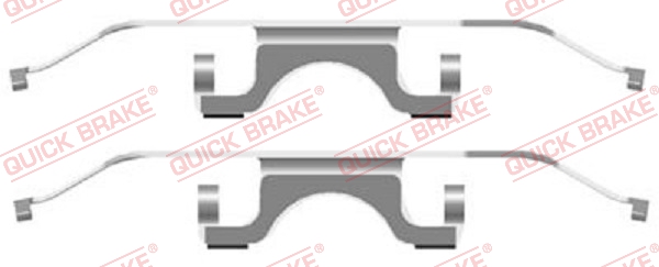 Tarvikesarja, jarrupala QUICK BRAKE 109-1702