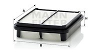 Ilmansuodatin, CHEVROLET TRACKER, SUZUKI GRAND VITARA I, GRAND VITARA Terrängbil öppen I, VITARA, VITARA Cabrio, 13780-77E00, 13780-77E0