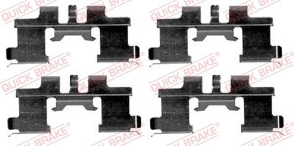 Tarvikesarja, jarrupala QUICK BRAKE 109-1677