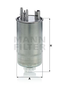 Polttoainesuodatin MANN-FILTER WK 853/24