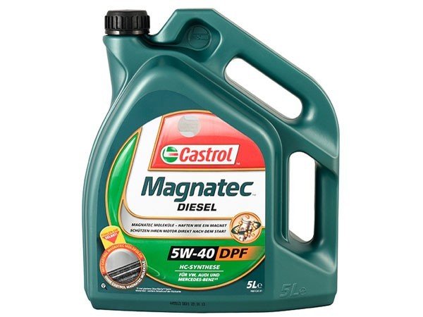 Moottoriöljy CASTROL 5W40 MAGNATEC DIESEL DPF 5L