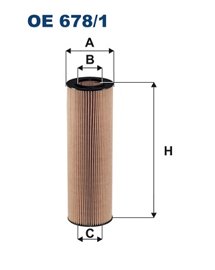 Öljynsuodatin FILTRON OE 678/1