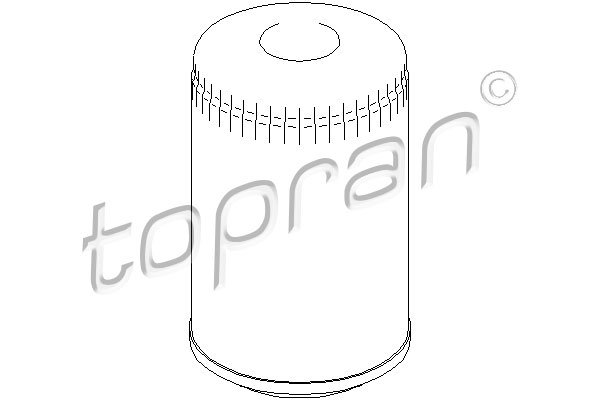 Öljynsuodatin TOPRAN 108 206