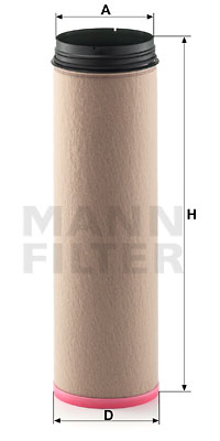 Toisioilmasuodatin MANN-FILTER CF 1840
