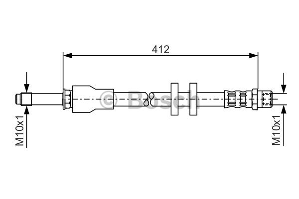 Jarruletku BOSCH 1 987 481 021