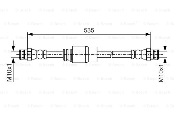 Jarruletku BOSCH 1 987 481 184