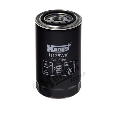 Polttoainesuodatin HENGST FILTER H178WK