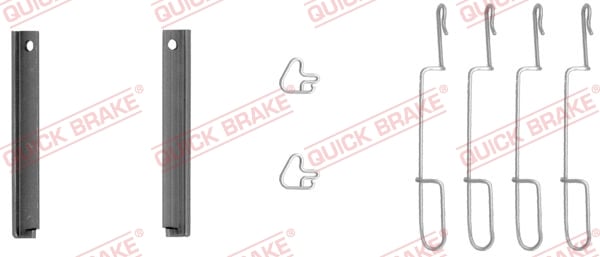Tarvikesarja, jarrupala QUICK BRAKE 109-1280
